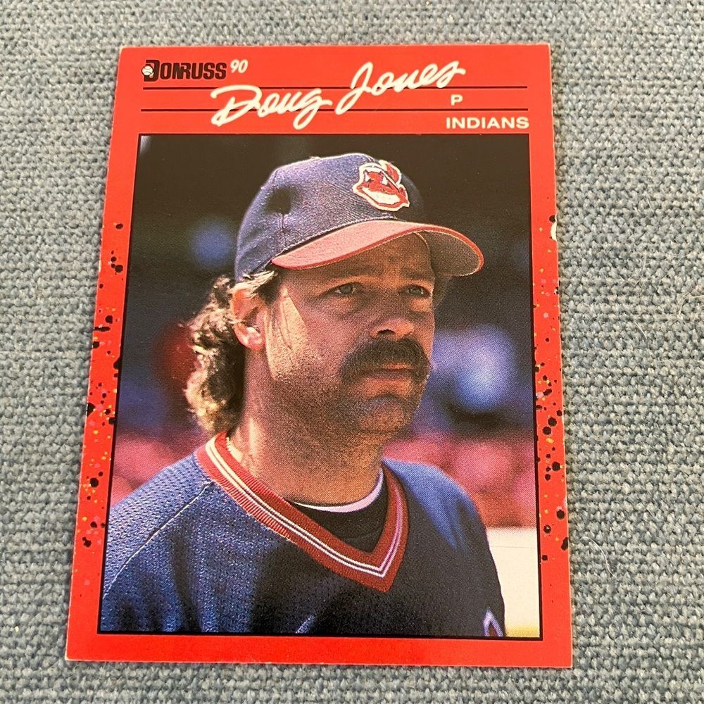 1990 Donruss Cleveland Indians Baseball Card Trading Card